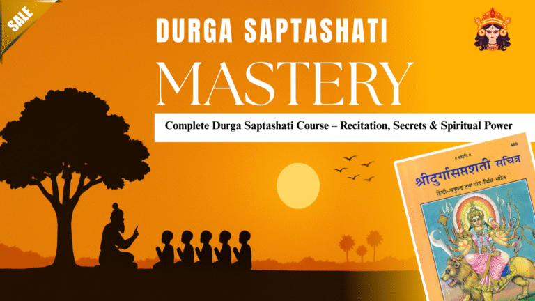 Durga Saptashati Mastery – Learn the Sacred Recitation, Meaning & Benefits